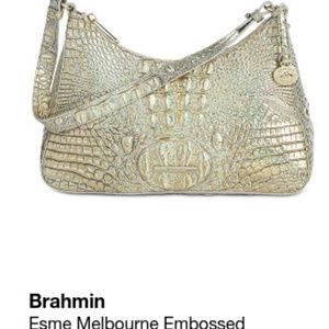 Brahmin Esme Melbourne Embossed Leather Bag